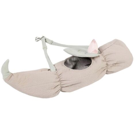 Sac de transport pour hamster, petit animal de compagnie, avec bandoulière, respirant et portable, pour déplacements extérieurs d'écureuils, chinchillas, souris et rats.