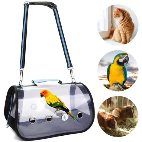 Sac de Transport pour Oiseaux avec Poignée et Aérations - Cage Portable pour Voyages en Extérieur