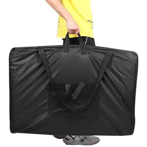 Sac de Transport pour Table de Massage, Housse Universelle Portable avec Bandoulière 90 x 62 x 18 cm en Toile et Fibre pour Professionnels de Massage et Spa
