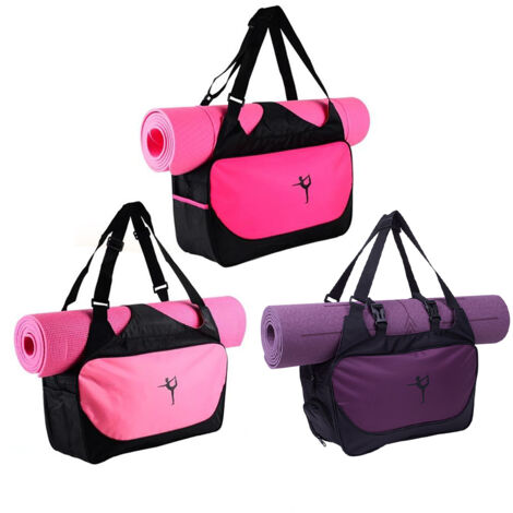 Sac de Transport pour Tapis de Yoga Imperméable Grande Capacité - Sac Sport Fitness