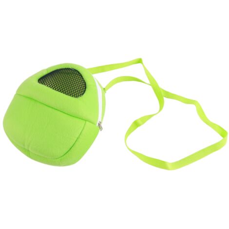 Sac de Transport Vert pour Rat, Hamster, Hérisson et Furet - Poche de Voyage et de Sommeil