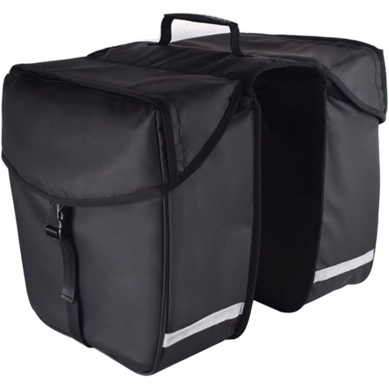 Sac de vélo, Sacoche de vélo 34L étanche Sac arrière de vélo Sac de Coffre de vélo Sac de Porte-Bagages de Cycle Pochette de Rangement