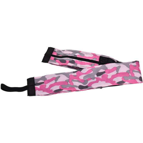 Sac de voyage imperméable pliable grande capacité, bandoulière unique pour shopping, motif camouflage rose rouge.