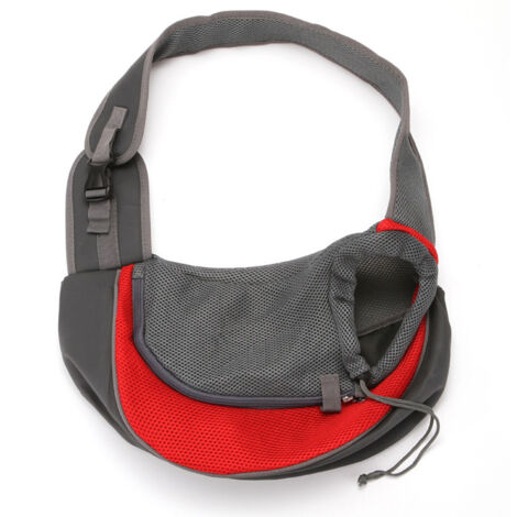 Sac de voyage portable pour petits animaux, rouge vif - Grande taille