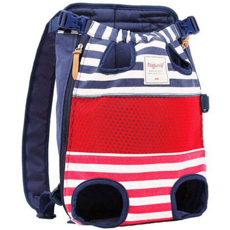 Sac de voyage pour chien, harnais pour chien, petit sac à dos ventral pour chien