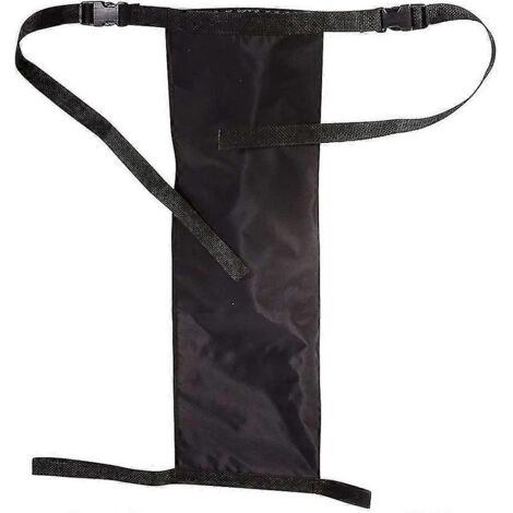 Sac de voyage pour fauteuil roulant 2024, sac porte-bouteille d'oxygène portable pour fauteuil roulant et déambulateur (1 pièce, noir)