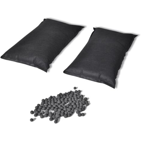 Sac désodorisant avec charbon actif 2 pcs 2 kg
