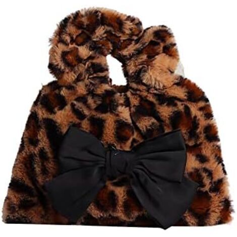 Sac en peluche Bowknot,