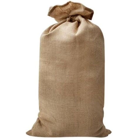 Sac en toile de jute 10774cm double fil adapté aux légumes et au jardinage sac en toile de jute adapté à la couverture végétale, 1 pièce