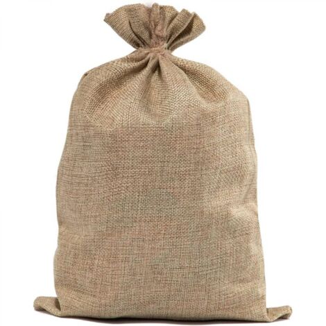 Sac en toile de jute 60100cm double fil adapté aux légumes et au jardinage sac en toile de jute adapté à la couverture végétale, 1 pièce