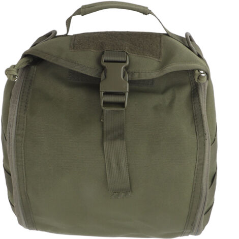 Sac étanche en nylon pour casque de moto et vélo, idéal pour camping et randonnée, couleur vert OD