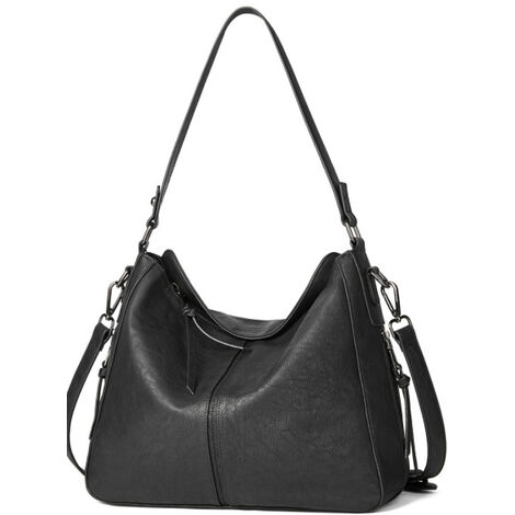 Sac femme mode rétro sac fourre-tout sac femme une épaule diagonale sac personnalisé noir