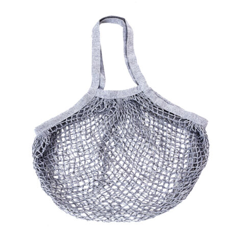 Sac Filet En Coton Gris - Sidebag