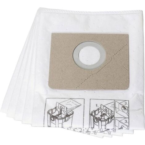 Sac filtre Fein 31345062010 jeu de 5