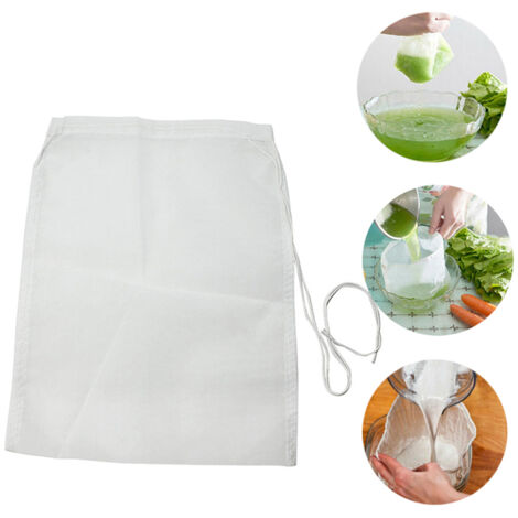 Sac Filtre Nylon Maille 100 Grit pour Thé, Jus, Café, Vin - Accessoire de Cuisine