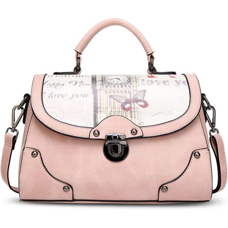 Sac fourre-tout givré pour femme (rose)