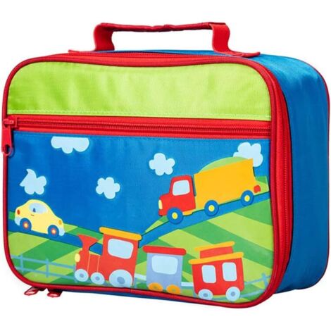 Sac fourre-tout isotherme à imprimé zoo pour enfants (train),