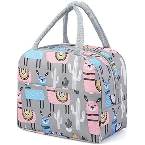 Sac fourre-tout isotherme à lunch (alpaga gris)
