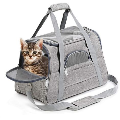 Sac fourre-tout pliable pour animaux de compagnie, sac multifonctionnel de voiture portable