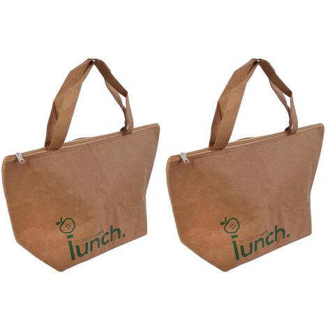 Sac fraîcheur papier Kraft (Lot de 2)