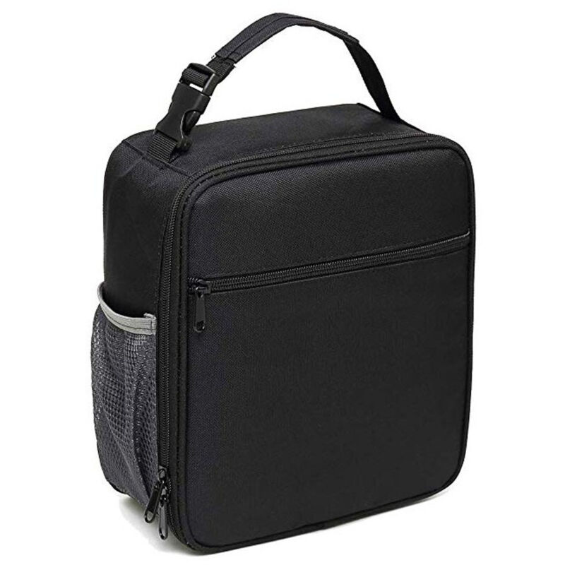 Sac isotherme Business Adult (noir), feuille d'aluminium épaissie, tissu Oxford, sac à glace pour pique-nique en Europe et aux États-Unis