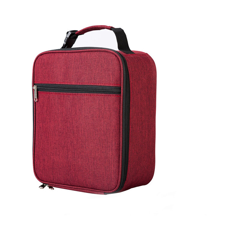 Sac isotherme Business Adult (rouge), feuille d'aluminium épaissie, tissu Oxford, sac à glace pour pique-nique en Europe et aux États-Unis