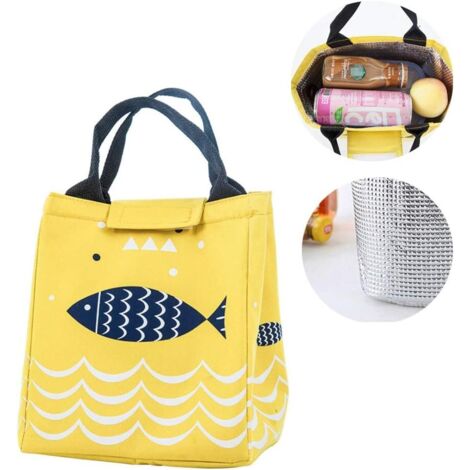 Sac Isotherme Repas Bureau, Sac Pique Niques Isotherme, Sac de Pique-Nique Réutilisable, pour Femme/Homme/Enfants/Filles,école et Bureau