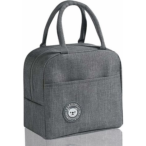 Sac Isotherme Repas,--Lefou Petit Panier Repas,Mini Sac à Lunch Isolé en Étanche,Déjeuner Waterproof avec Feuille d'Aluminium
