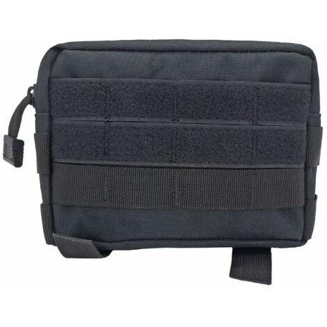 Sac militaire de haute qualité Sac médical EMT Housse de protection Sac tactique Sac exécutif Camping en plein air Chasse Utilitaire Kit multi-outils Accessoires EDC Sac 1pc(Noir,S)