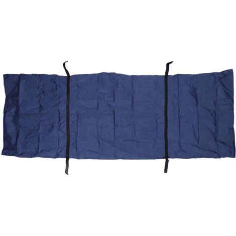 Sac mortuaire, sac mortuaire d'urgence avec 4 poignées latérales et fermeture éclair centrale, sac mortuaire étanche, fournitures funéraires, sac mortuaire