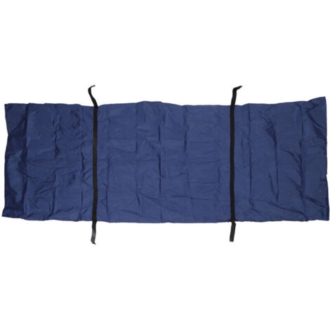 Sac mortuaire, sac mortuaire d'urgence avec 4 poignées latérales et fermeture éclair centrale, sac mortuaire étanche, fournitures funéraires, sac mortuaire