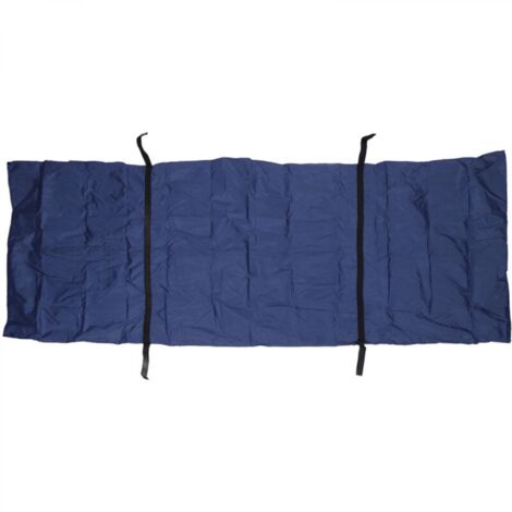 Sac mortuaire, sac mortuaire d'urgence avec 4 poignées latérales et fermeture éclair centrale, sac mortuaire étanche, fournitures funéraires, sac mortuaire