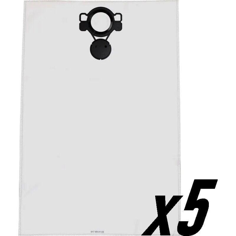 Sacs à poussière non tissé Mirka pour aspirateurs 1230 l et 1242 l - Pack de 5