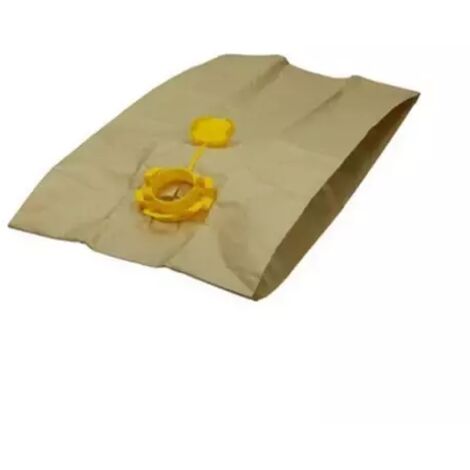Sac papier avec bouchon 19 litres pour aspirateur GHIBLI WIRBEL