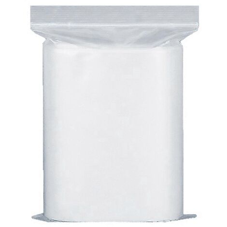 Sac PE auto-scellant transparent pour emballage alimentaire
