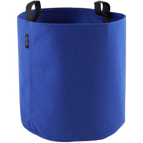 CERLAND Sac plantation feutre géotextile ø 40 cm 50,3 L bleu - Bag 4 Plant