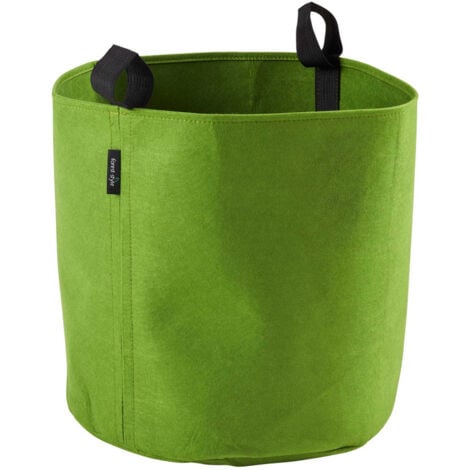 CERLAND Sac plantation feutre géotextile ø 40 cm 50,3 L vert - Bag 4 Plant