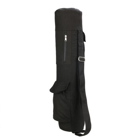 Sac portable pour tapis de yoga et fitness, à fermeture éclair complète, multifonctionnel
