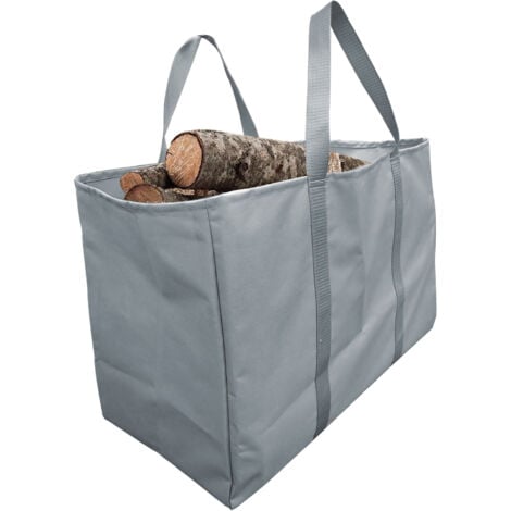 Sac porte bûches polyester WERKA PRO Gris anthracite