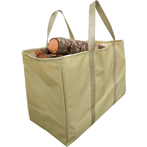 Sac porte bûches Werkapro Beige