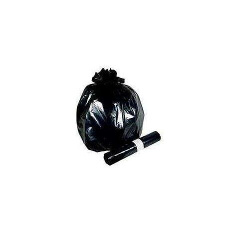 Sac poub 160l noir 55 microns /100 900 x 1100 - PROMOSAC - Sac poubelle 130 à 160 litres