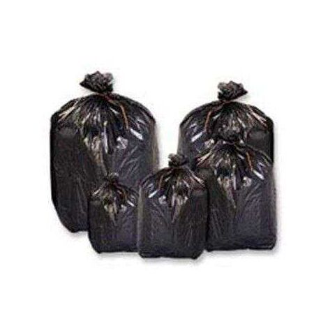 Sac poubelle 100 litres noir 45 microns (800x870mm) carton de 200sacs sp100std - PROMOSAC - Sac poubelle de 100 litres