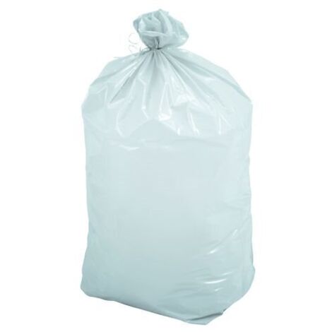 Sac poubelle 110 litres tri sélectif neutre - carton de 200 - Maxiburo