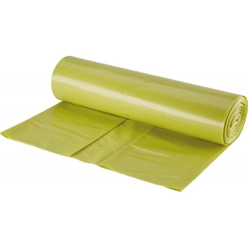 OI - Sac poubelle 120l jaune ca. 68 microns 15 unités (Par 10)