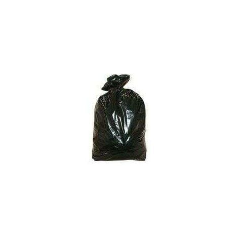 Sac poubelle 50 l noir 35 microns le carton de 200 sacs (680x750mm) - PROMOSAC - Sac poubelle de 5 à 50 litres