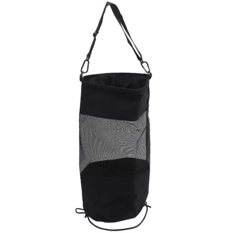 Sac poubelle cylindrique pour bateau, grande capacité, étanche et pliable, idéal pour la maison, le camping et la voiture.