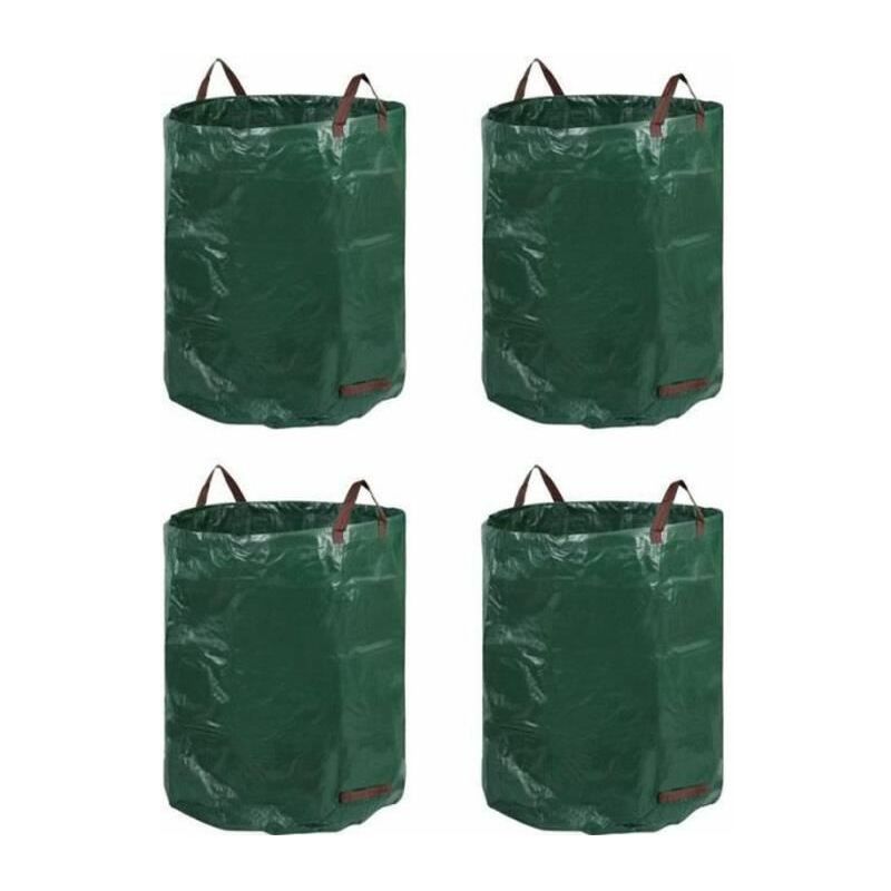 Sac Poubelle De Jardin Grande Capacité Pliable Et Réutilisable 272 l Extérieur