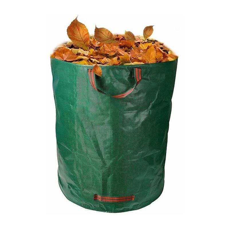 Sac poubelle de jardin pliable et réutilisable 300L Extérieur