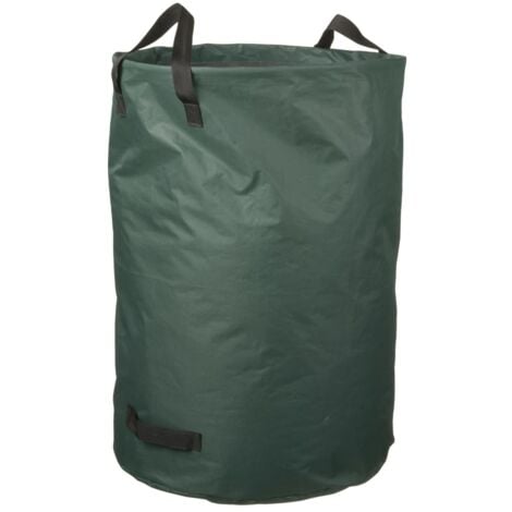 Sac poubelle de jardin Rond 240 L Vert Nature