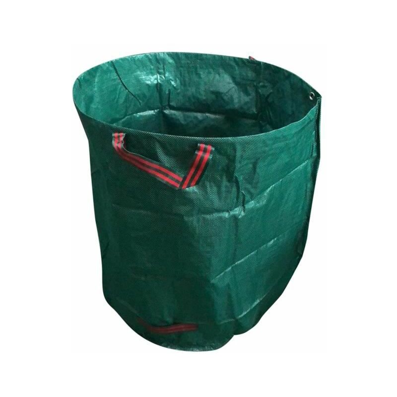 Sac poubelle de jardin réutilisable Sac à feuilles Poubelle de jardin 60 litres Extérieur